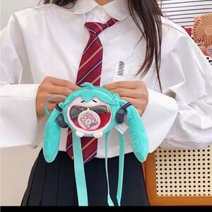 Hatsune Miku Coin Purse Shoulder Bag Cartoon
Kawaii Bag Plush